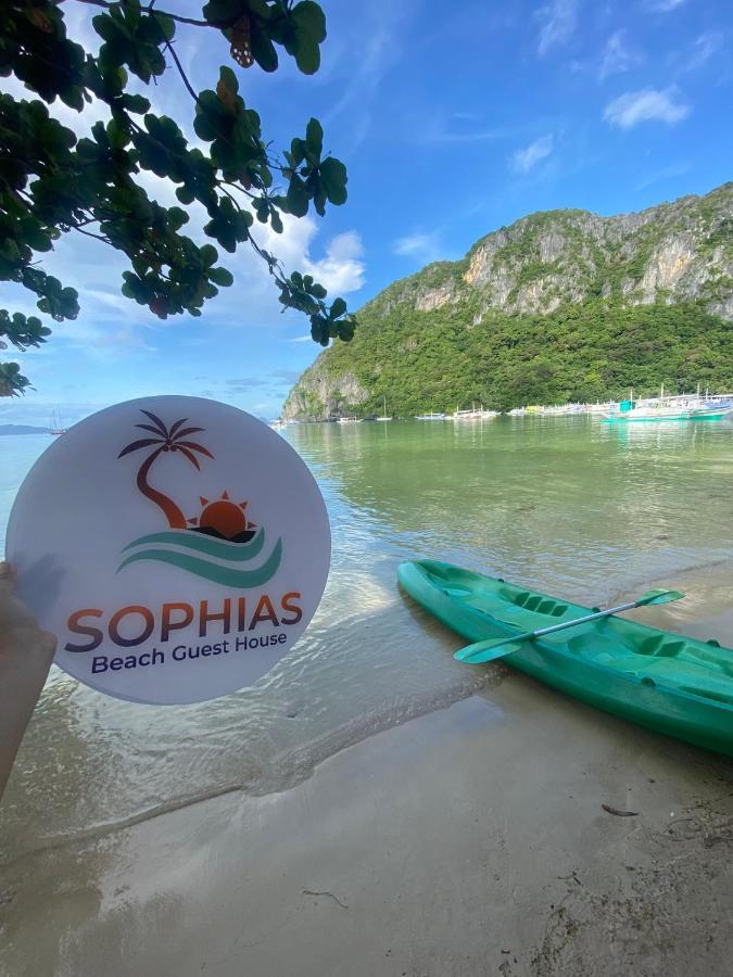 Sophias Beach Guest House El Nido Exterior foto
